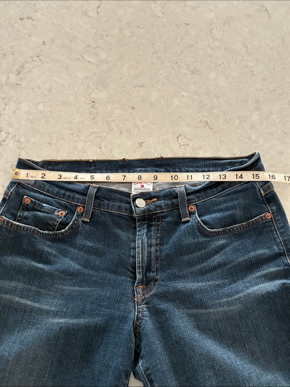 Lucky Brand Straight Leg Jeans in Dark Blue Wash - Picture 6 of 7